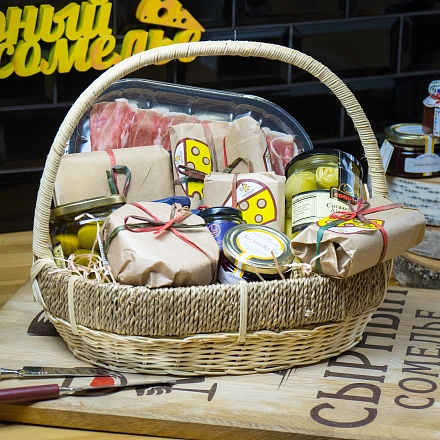 Гастрономическая корзина (большая)