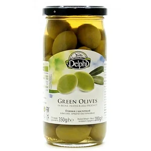 Оливки с косточкой в рассоле "Delphi" 350г
