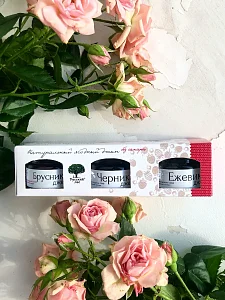 Джем "Русский Лес" ассорти 25гр.*3 Красный