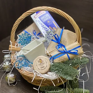 Праздничная корзина Для Фондю (средняя)